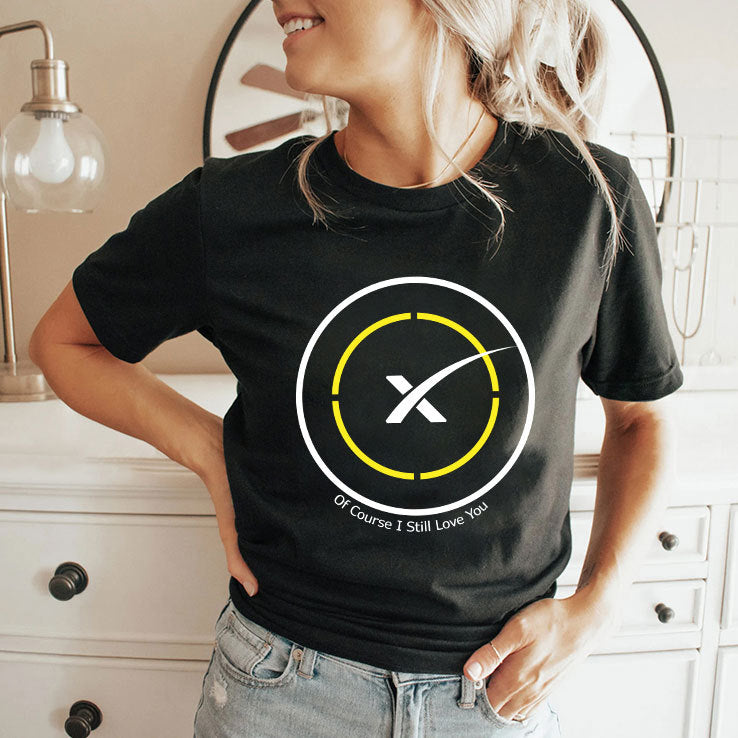 SpaceX Landing Pad Of Course I Still Love You Shirt