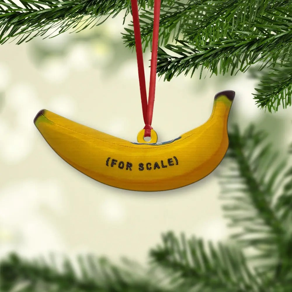SpaceX Starship Flight 6 Banana Wood Ornament
