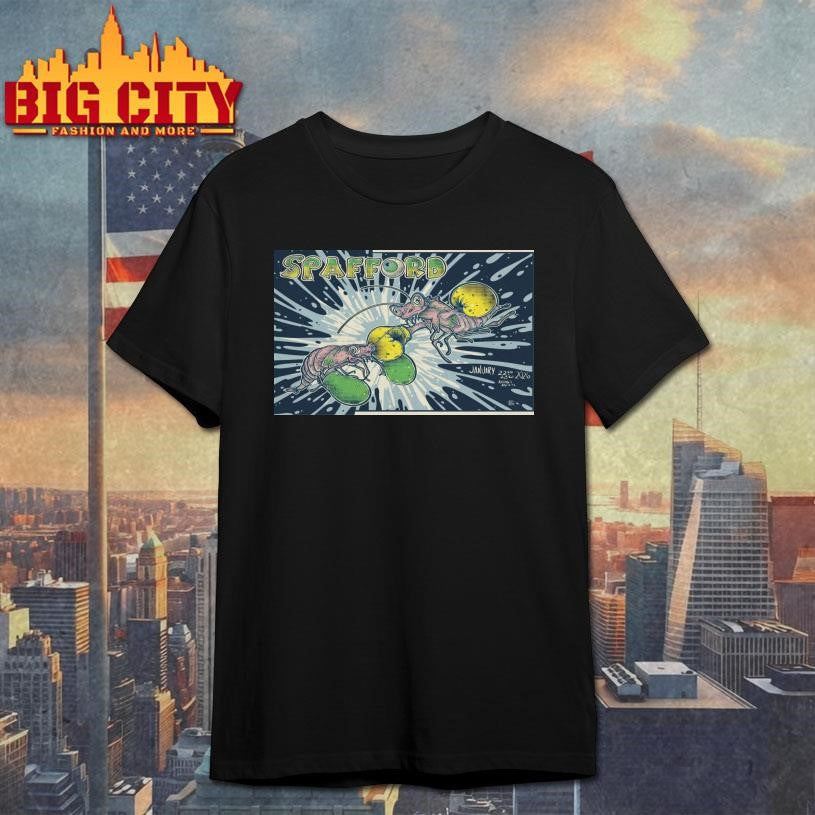 Spafford Austin Antone’s Jan 22-23, 2026 Poster Shirt