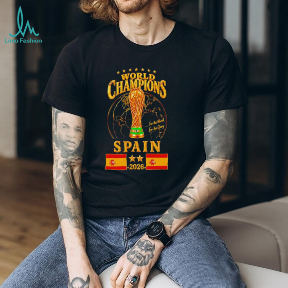 Spain 2026 World Champions World Cup Shirt