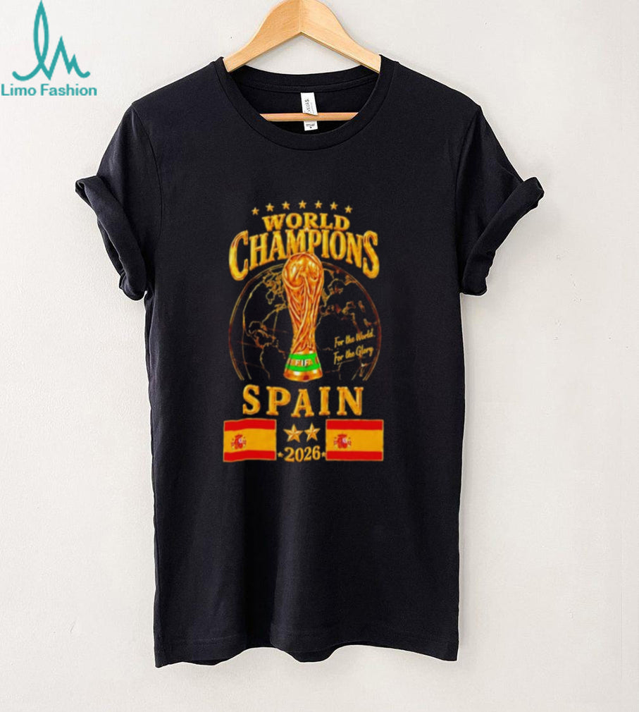 Spain 2026 World Champions World Cup Shirt