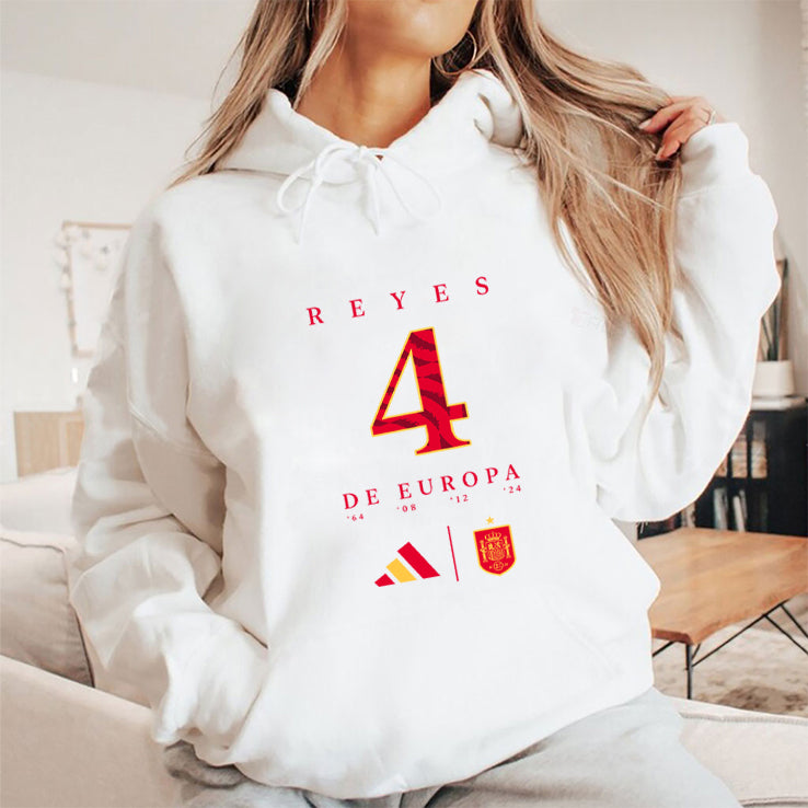 Spain Euro Winner Reyes 4 De Europa Euro 2024 Champions T Shirt