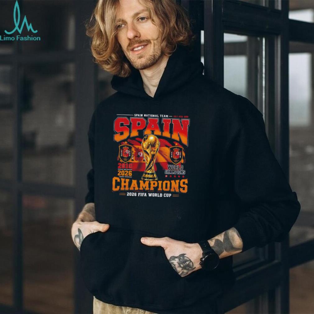 Spain World Champions World Cup 2026 shirt