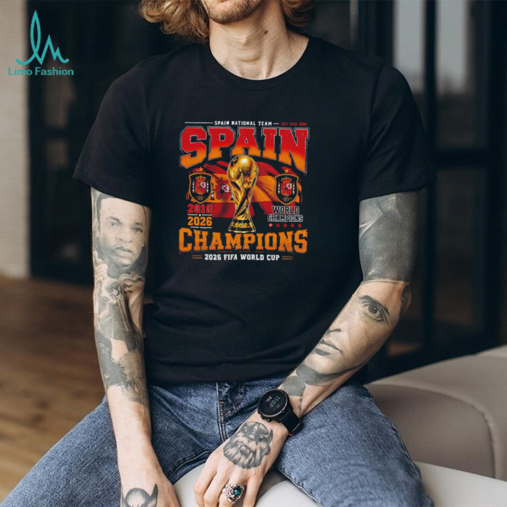 Spain World Champions World Cup 2026 shirt