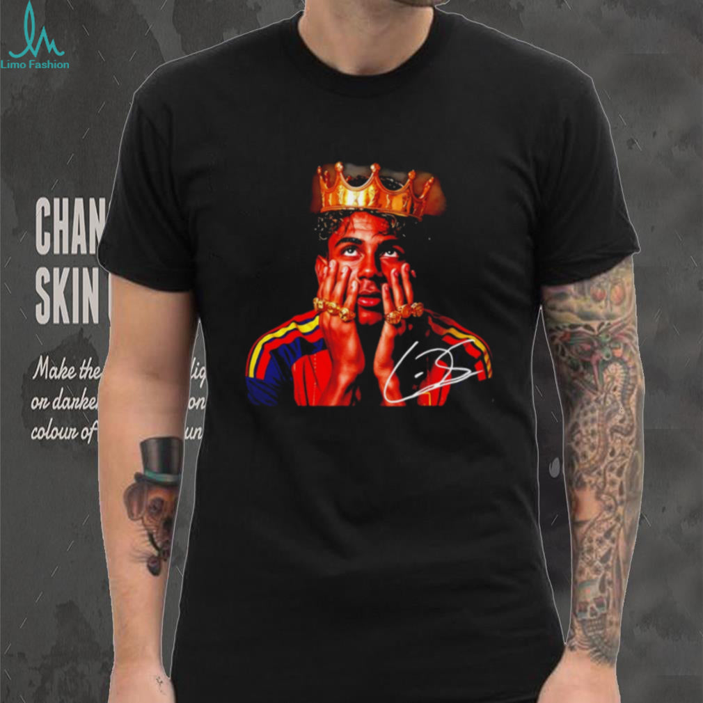 Spain World Cup Champion Lamine Yamal King Signature 2026 shirt