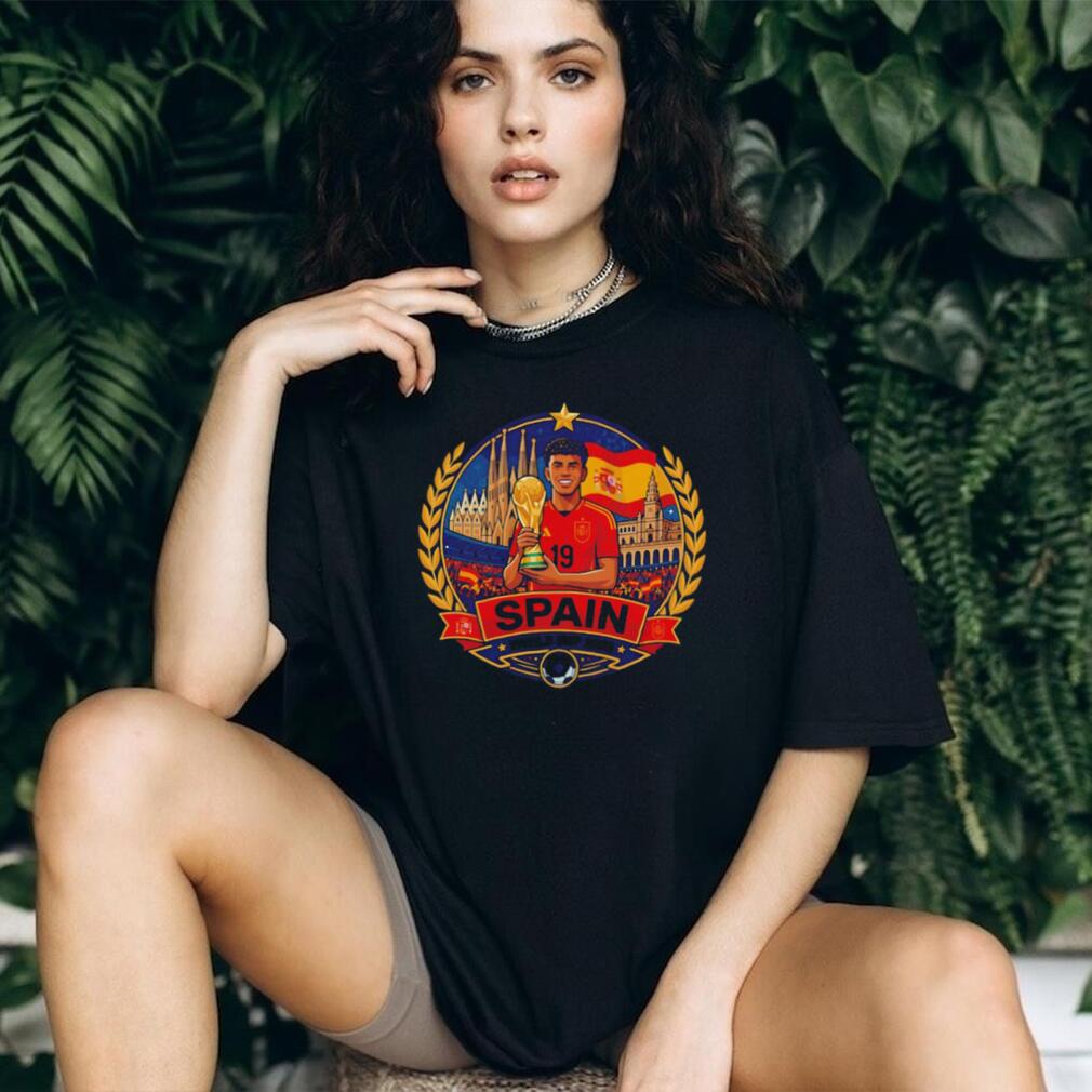 Spanish Soccer Champion World Cup 2026 illustration shirt