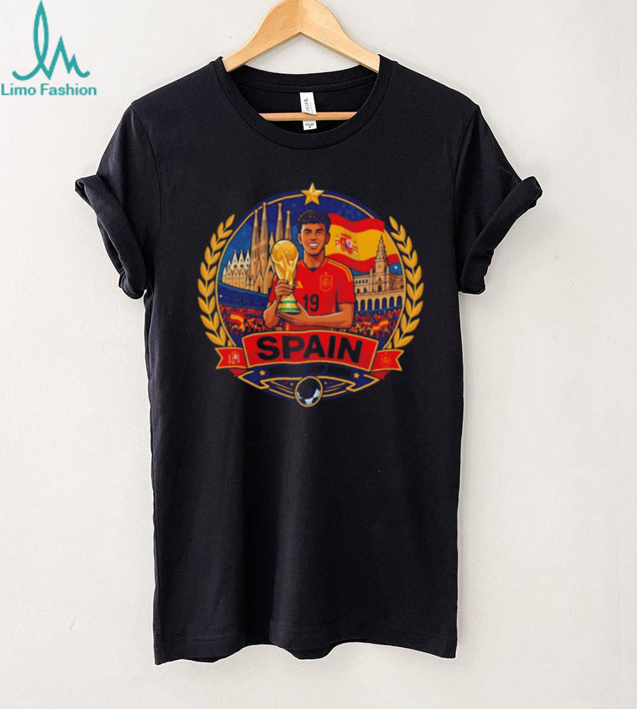 Spanish Soccer Champion World Cup 2026 illustration shirt