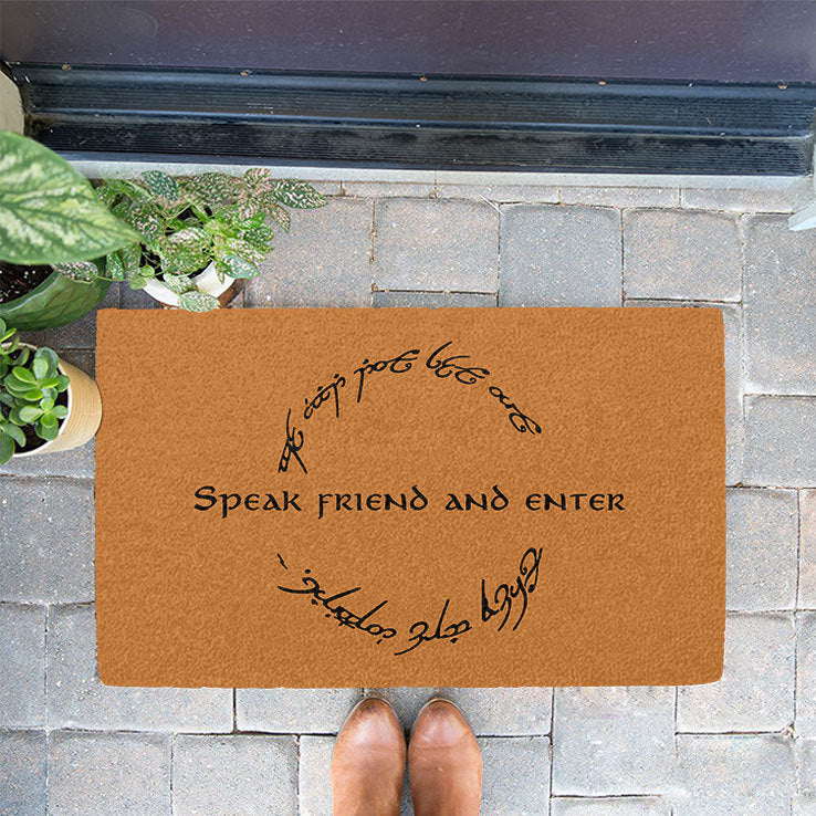 Speak Friend And Enter Doormat