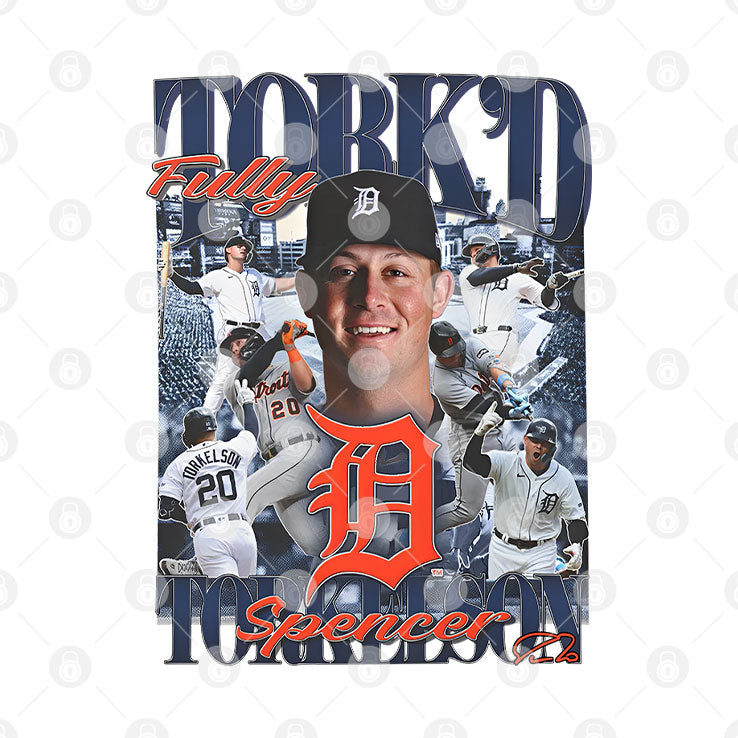 Spencer Torkelson Detroit Tigers Fully Tork’d T Shirt