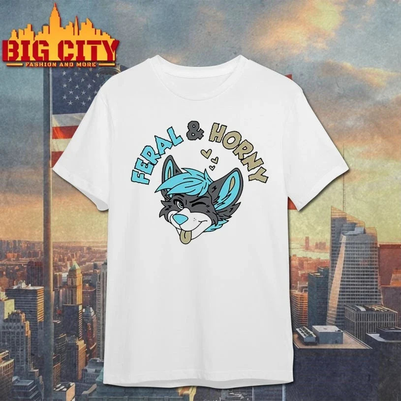 Spencer’s Feral &amp; Horny t-shirt