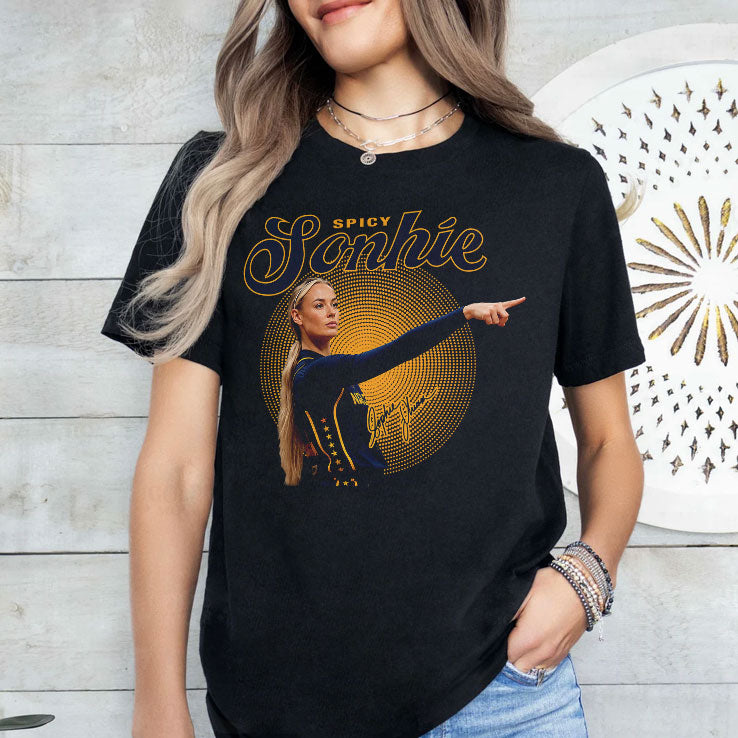 Spicy Sophie Cunningham Indiana Fever T Shirt
