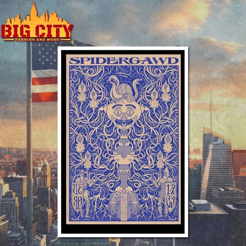 Spidergawd In Groningen NL On Mar 12 2026 Poster t-shirt