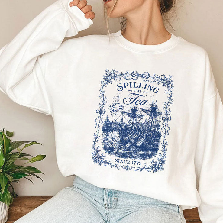 Spilling The Tea Since 1773 T Shirt