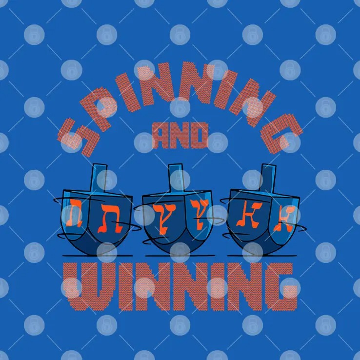 Spinning & Winning Dreidel Shirt