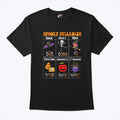 Spooky Syllables Teacher Funny Halloween Shirt