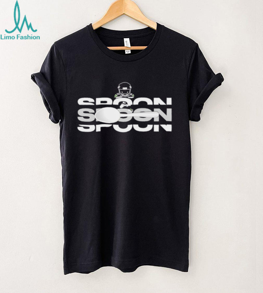 Spoon Seattle Football Catch Celebration Retro Sports Graphic Apparel Men Fans Athletic T Shirt