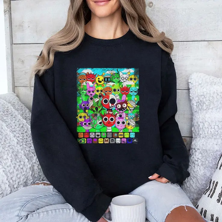 Sprunki Beats Team T Shirt