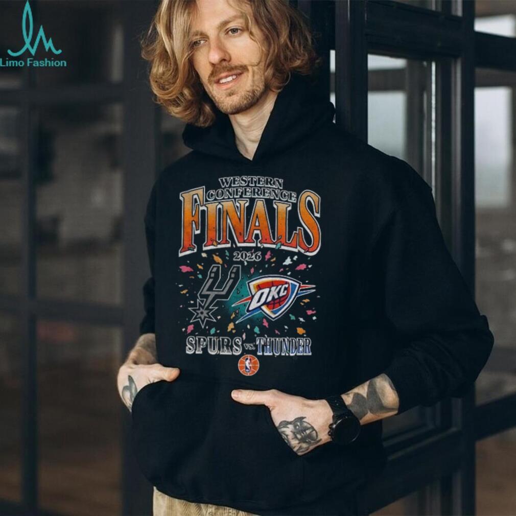 Spurs Vs Thunder 2026 Western Conference Finals T Shirt