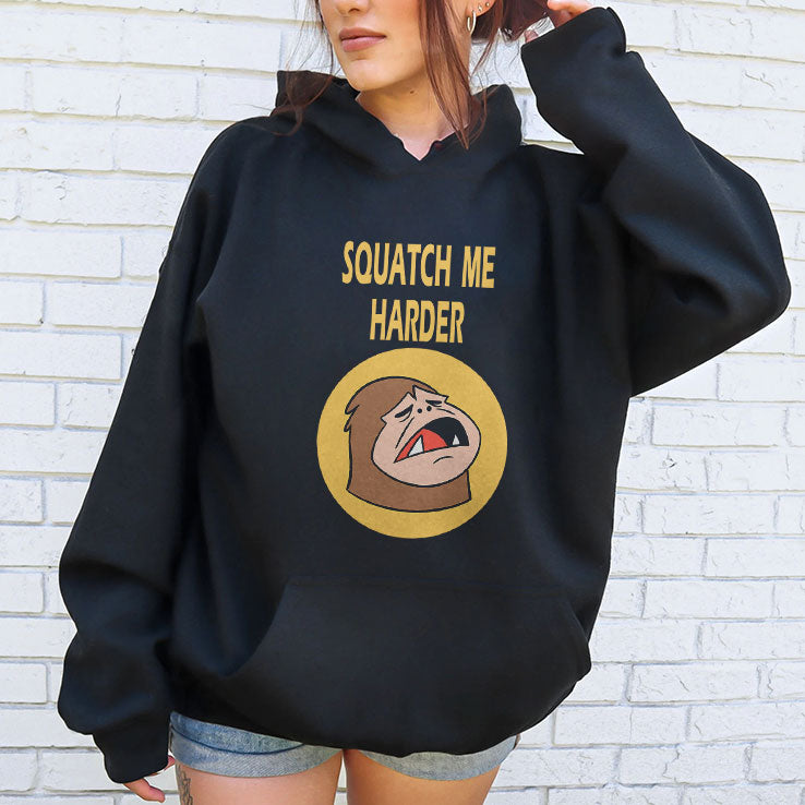 Squatch Me Harder Funny Bigfoot Meme T Shirt