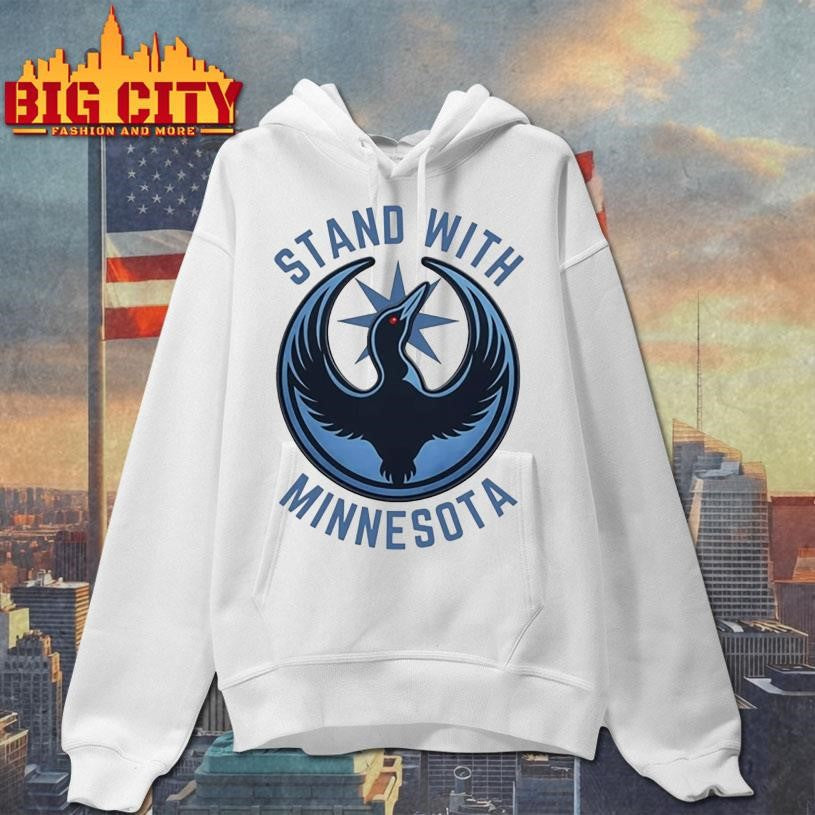 Stand With Minnesota Shirt Minnesota Loon North Star Shirt