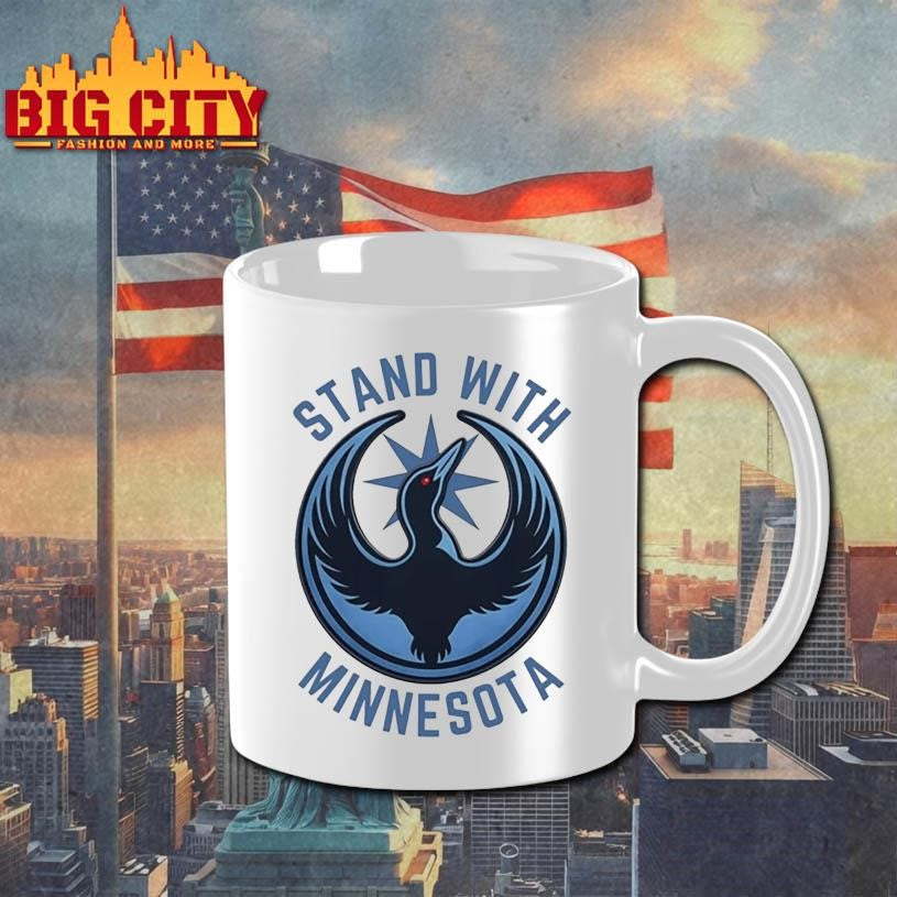 Stand With Minnesota Shirt Minnesota Loon North Star Shirt
