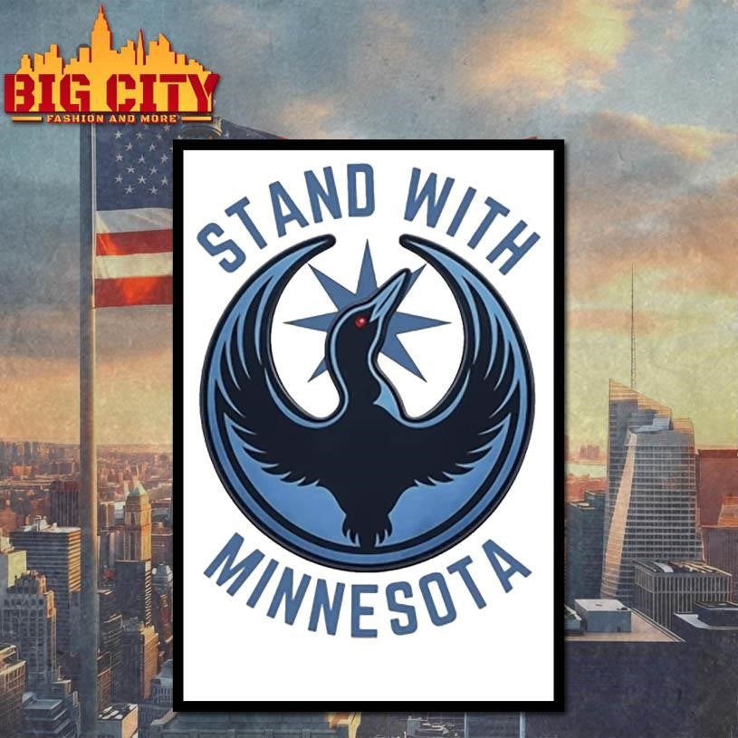 Stand With Minnesota Shirt Minnesota Loon North Star Shirt