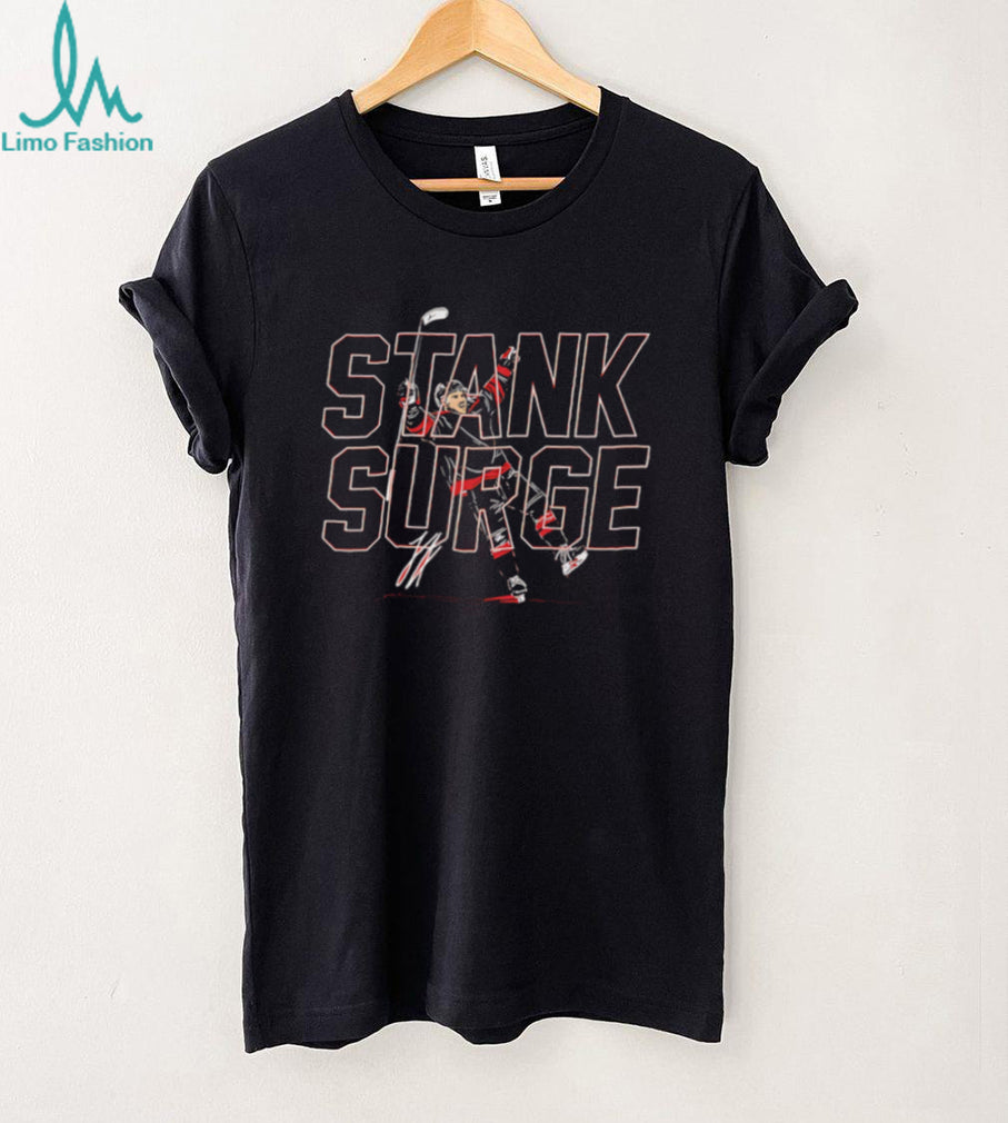 Stank Surge Hockey Graphic T Shirt Professional Ice Hockey Fan Apparel Streetwear T Shirt