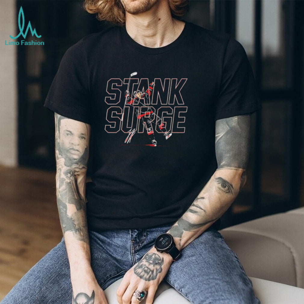 Stank Surge Hockey Graphic T Shirt Professional Ice Hockey Fan Apparel Streetwear T Shirt