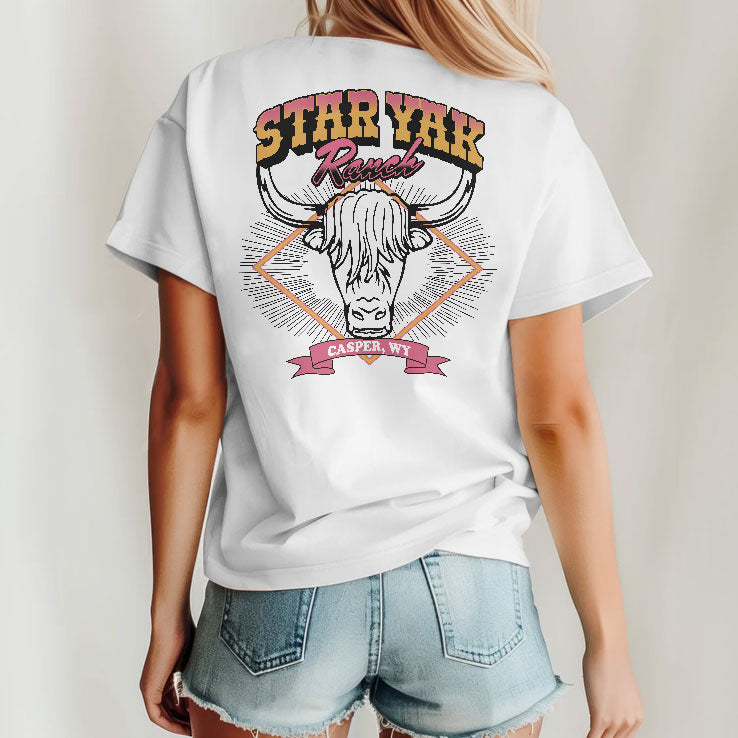 Star Yak Ranch Casper Wy T Shirt