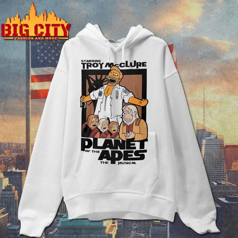 Starring Troy Mcclure Planet Of The Apes The Musical Shirt