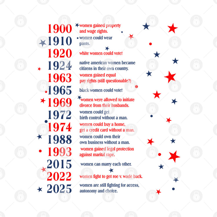 Stars Stripes And Women’s Rights T Shirt