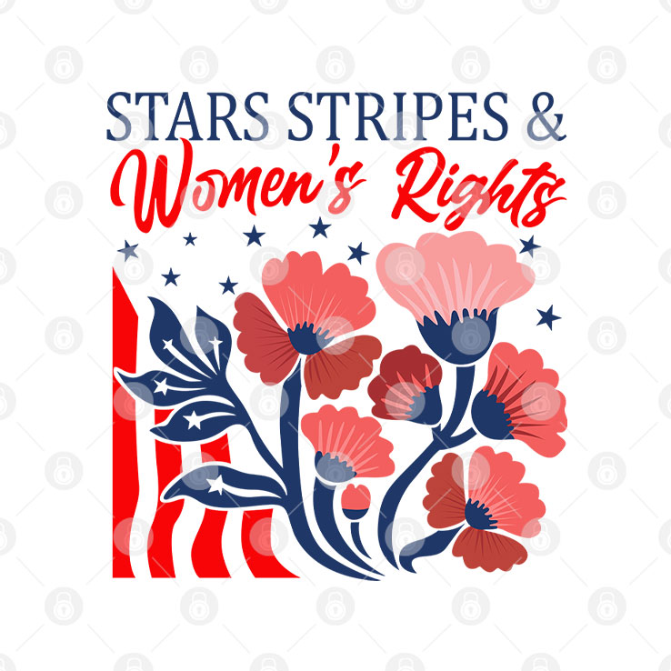Stars Stripes And Women’s Rights T Shirt
