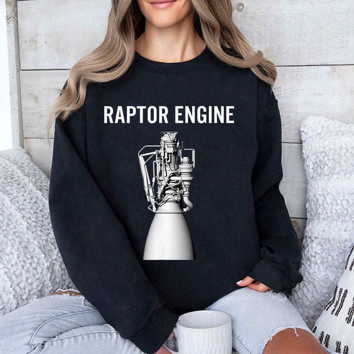 Starship Raptor Engine For Space Explorer & Rocket Scientist T Shirt
