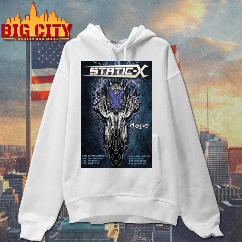 Static-X Summer 2026 Tour Poster Shirt