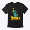 Statue Of Liberty New York Liberty 2024 WNBA Champs T Shirt