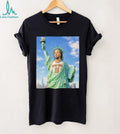 Statue of Liberty but that’s Jalen Brunson shirt