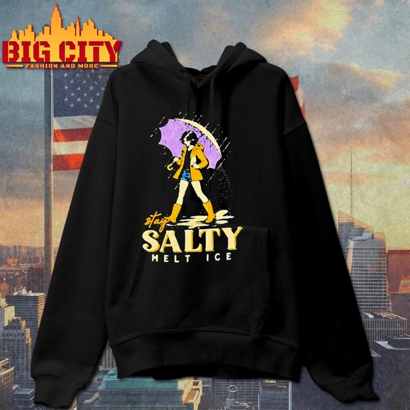 Stay Salty Melt Ice Abolish Ice Anti Ice Political Shirt