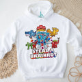 Steal A Brainrot Funny Colorful Robot and Animals Meme T Shirt