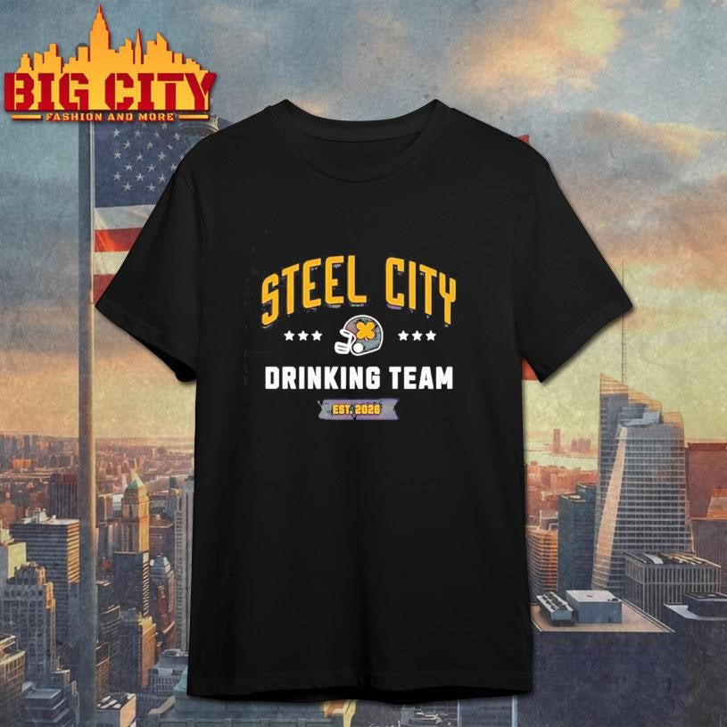 Official Steel City Drinking Team est 2026 Shirt