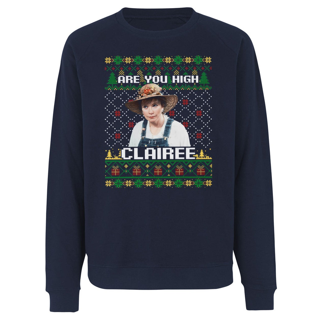Steel Magnolias Are You High Clairee Ugly Christmas Shirt