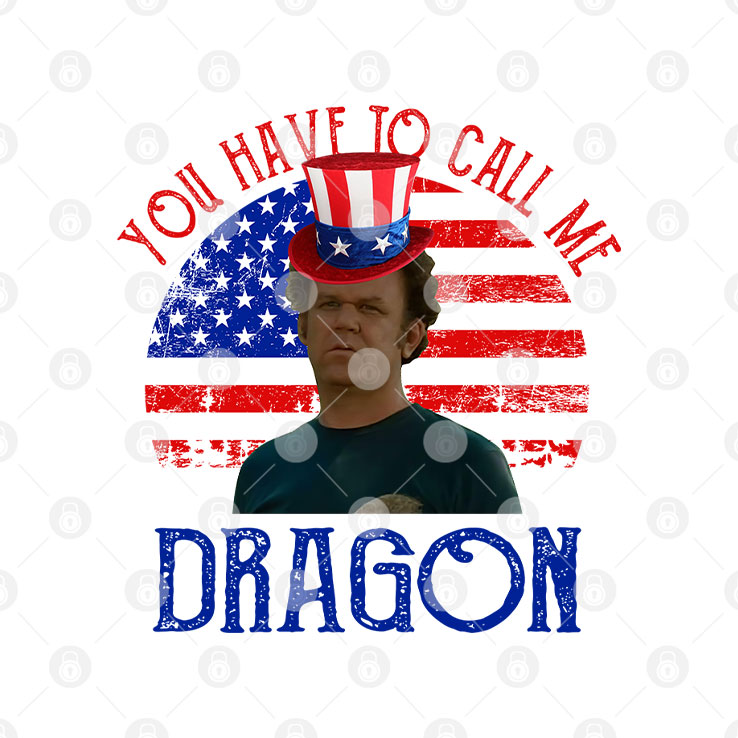 Step Brothers Couple 4th Of July You Have To Call Me Dragon T Shirt