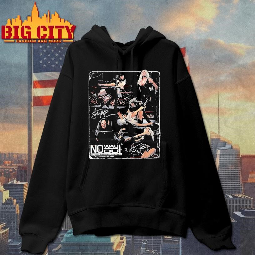 Stephanie Mcmahon Vs Trish Stratus No Way Out 25Th Anniversary Shirt