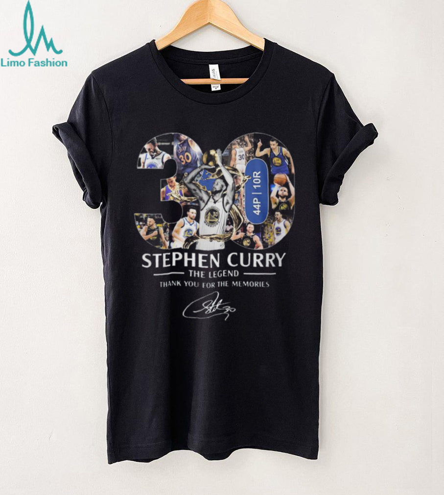 Stephen Curry The Legend 30 GSW Signature Career Memories Basketball T Shirt