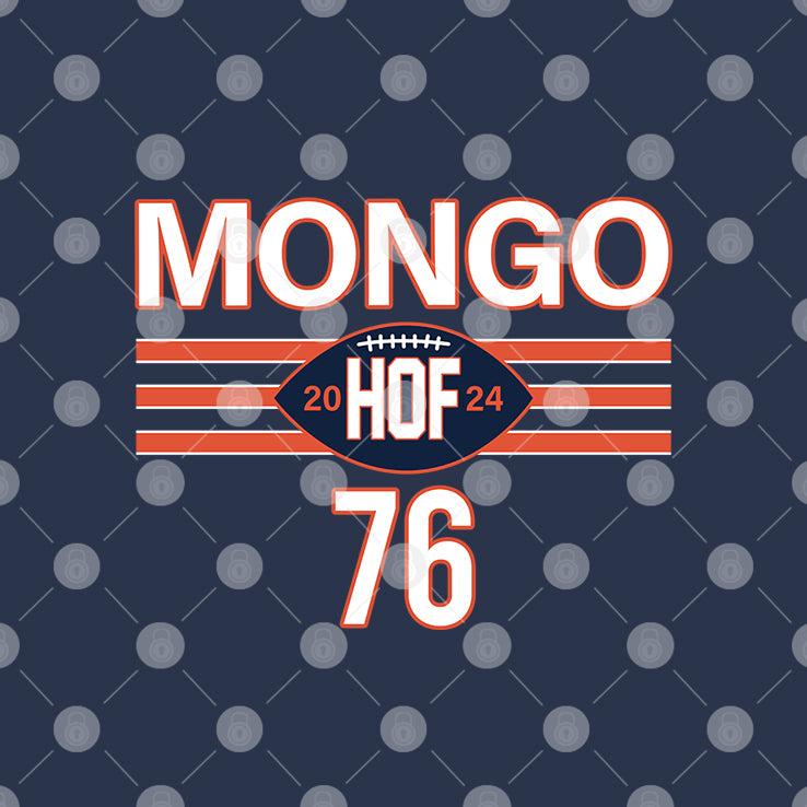 Steve McMichael Mongo HOF 2024 Hall Of Famer 76 T Shirt