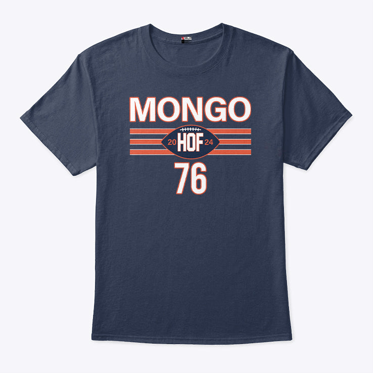 Steve McMichael Mongo HOF 2024 Hall Of Famer 76 T Shirt