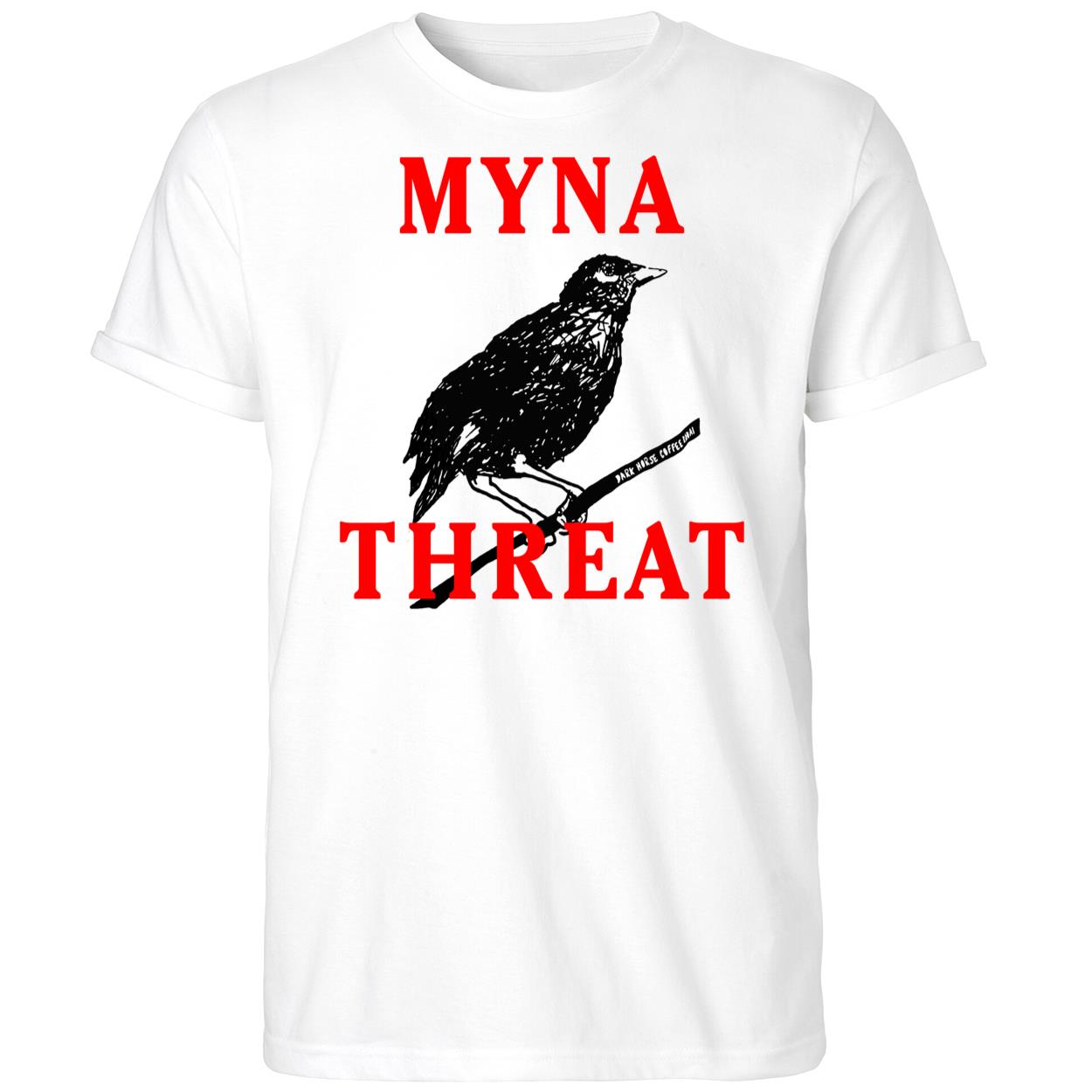 Steve Olson Myna Threat Premium SS T-shirt