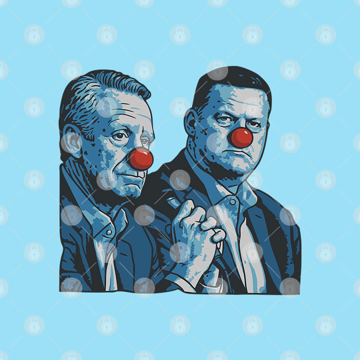 Steve Phelps And Steve O’Donnell NASCAR Clowns Shirt