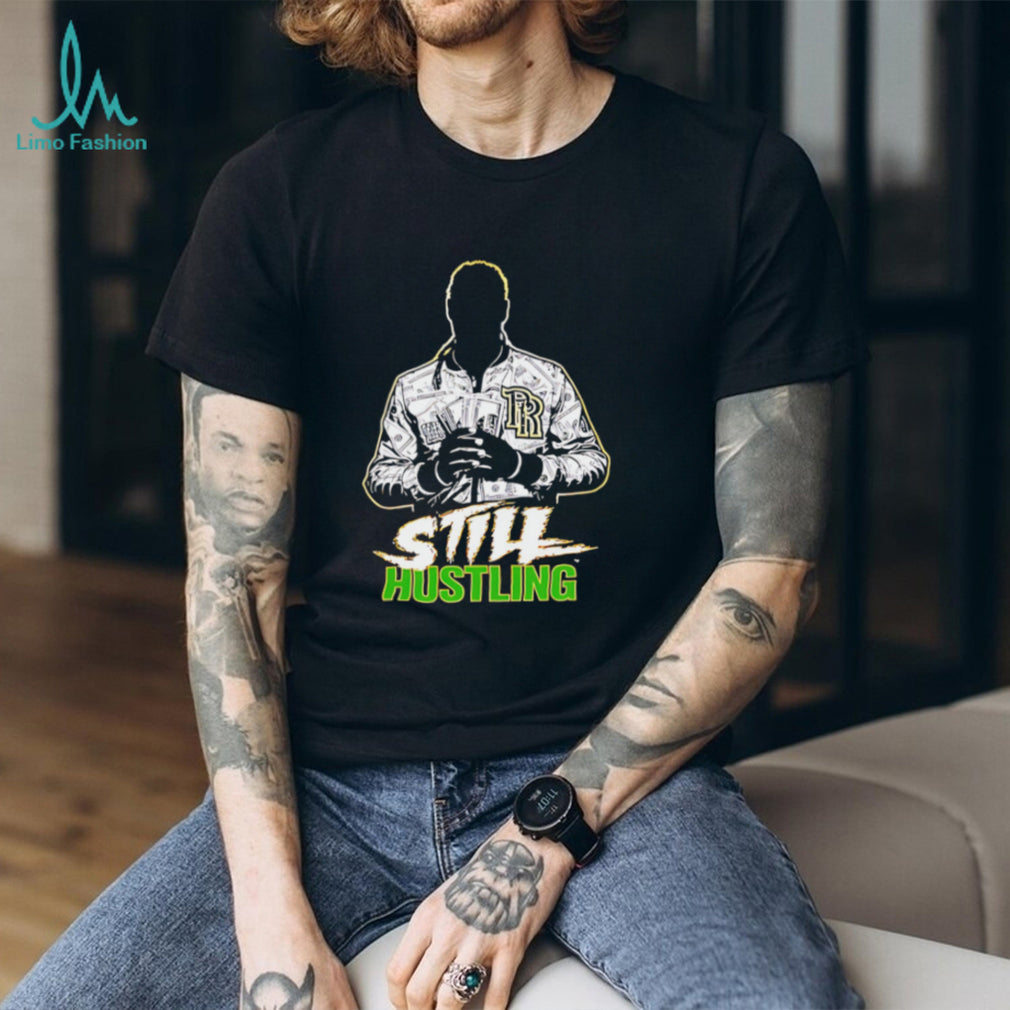 Still hustling pro wrestling illustration shirt