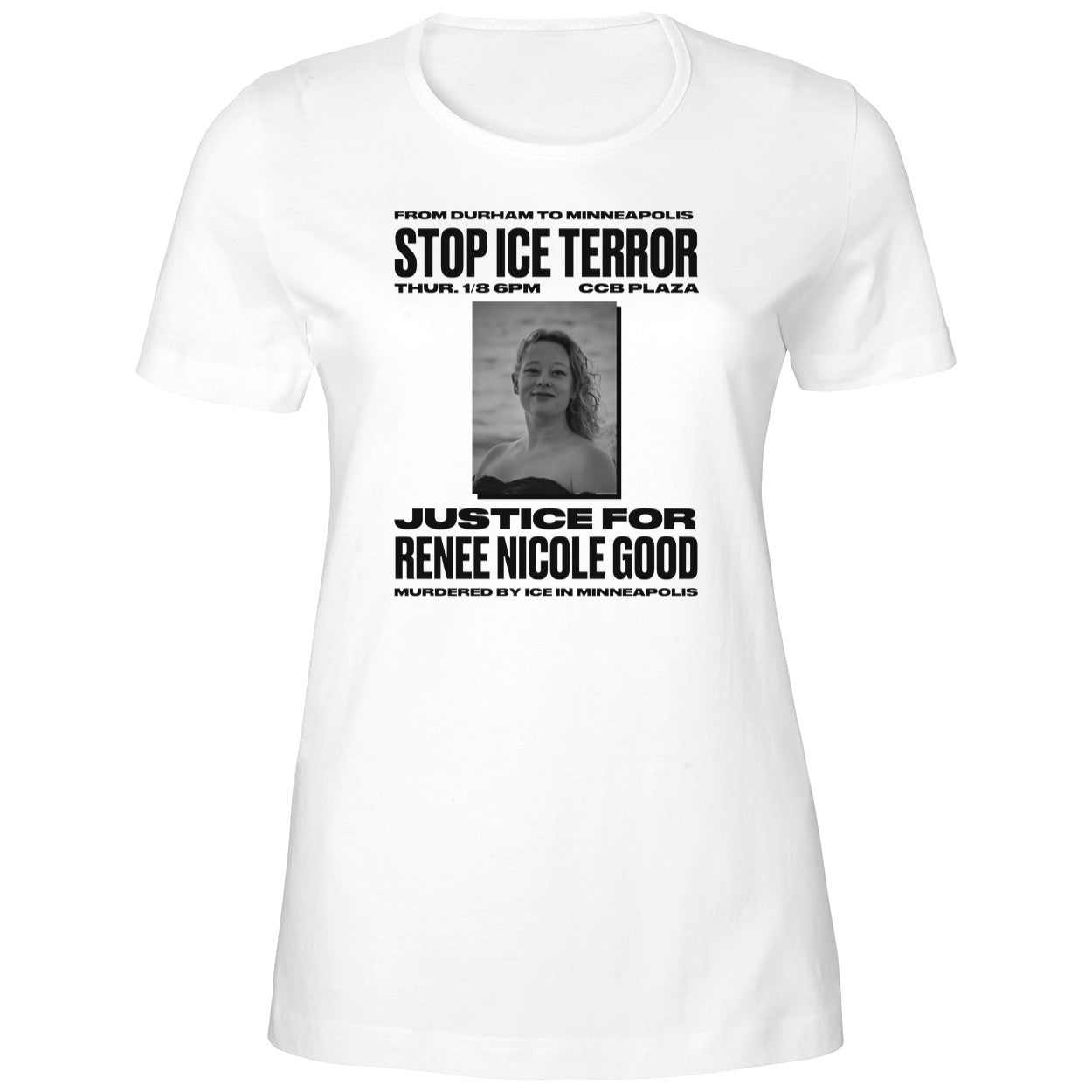 Stop Terror Justice For Renee Nicole Good Shirt