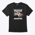 Straight Outta Agartha History Conspiracy Ancient Civilization Parody T Shirt